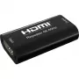 AV-Repeater TECHLY IDATA-HDMI2-RIP4KT — HDMI 2.0, HDCP 2.2, 4096×2160, maximale Distanz 40 m, schwarz
