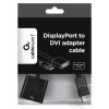 GEMBIRD DisplayPort auf DVI Adapterkabel – Schwarz