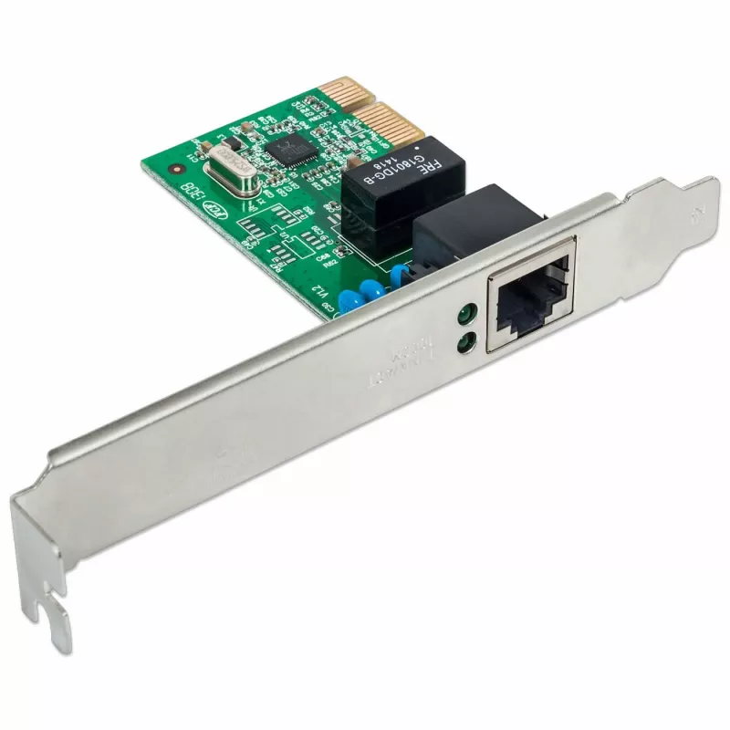 Intellinet Gigabit PCI Express Netzwerkkarte, 10/100/1000 Mbps PCI Express RJ45 Ethernet-Karte