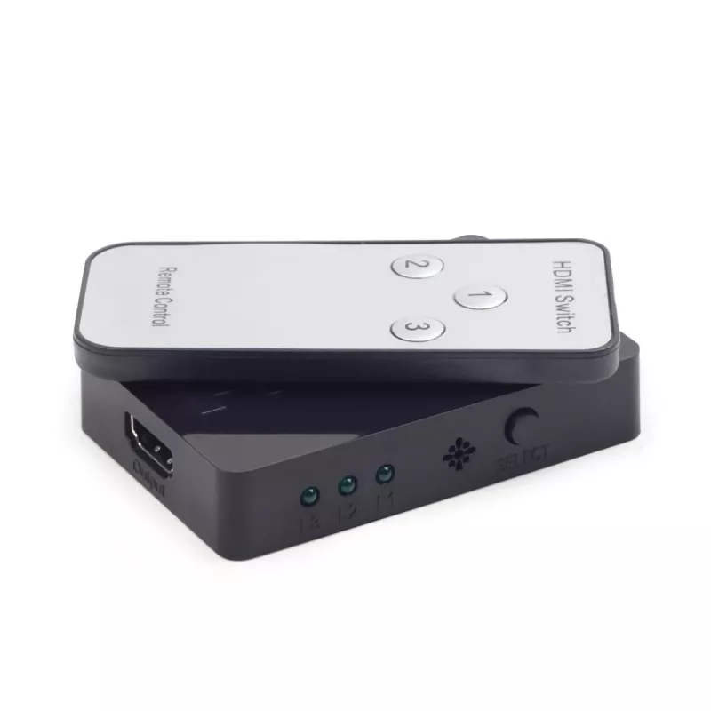 GEMBIRD HDMI-Schnittstellen-Umschalter, 3 Ports