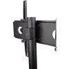 Techly Trolley Floor Stand LCD/LED/Plasma 23 inch-55 inch, 58.4 cm (23 inch), 139.7 cm (55 inch), 50 x 50 mm, 400 x 400 mm, -15 - 15°, Schwarz