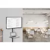 Techly Trolley Floor Stand LCD/LED/Plasma 23 inch-55 inch, 58.4 cm (23 inch), 139.7 cm (55 inch), 50 x 50 mm, 400 x 400 mm, -15 - 15°, Schwarz