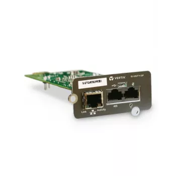 Vertiv Liebert IntelliSlot Unity Karte, Intern, Kabelgebunden, RJ-45, Ethernet, 100 Mbit/s