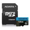 MicroSDXC Flash-Speicher ADATA 128 GB UHS‑I Class 10 — 85 MB/s Lesen, 25 MB/s Schreiben, wasserdicht, mit SD-Adapter