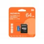 ADATA 64GB, microSDHC, Class 10 UHS-I