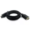 GEMBIRD DisplayPort-auf-VGA-Adapterkabel 2,0 m, Schwarz