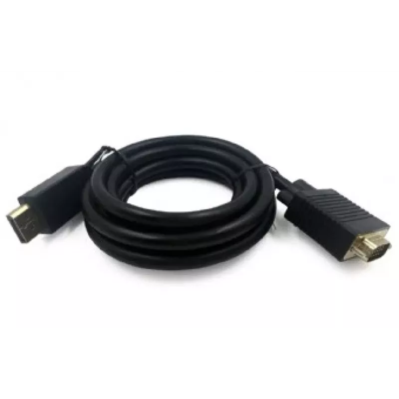 GEMBIRD DisplayPort-auf-VGA-Adapterkabel 2,0 m, Schwarz