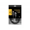 GEMBIRD DisplayPort-auf-VGA-Adapterkabel 2,0 m, Schwarz