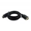 GEMBIRD DisplayPort-auf-VGA-Adapterkabel 2,0 m, Schwarz