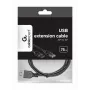 GEMBIRD USB 2.0 Verlängerungskabel, 0,75 m - Schwarz