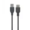 GEMBIRD USB 2.0 Verlängerungskabel, 0,75 m - Schwarz