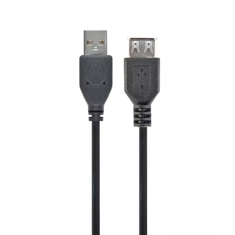 GEMBIRD USB 2.0 Verlängerungskabel, 0,75 m - Schwarz