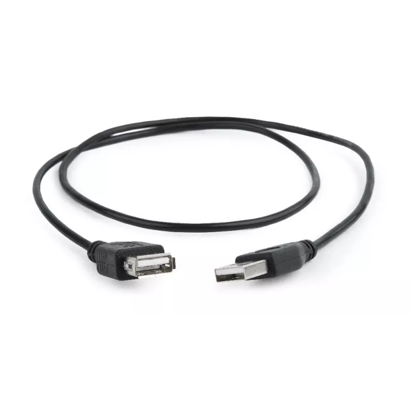 GEMBIRD USB 2.0 Verlängerungskabel, 0,75 m - Schwarz