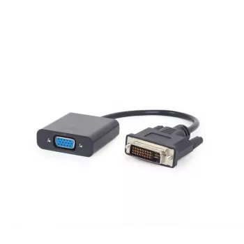 Video-Adapterkabel Gembird DVI-D (Stecker) auf VGA (Buchse) 0,2 m, schwarz