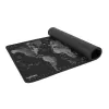 Mauspad NATEC Time Zone Map Maxi — Stoff 400×800 mm, 2,5 mm, wasserdicht, rutschfest