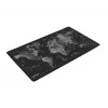 Mauspad NATEC Time Zone Map Maxi — Stoff 400×800 mm, 2,5 mm, wasserdicht, rutschfest