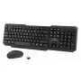Kabellose Tastatur ESPERANZA TK108 2,4 GHz mit Memphis-Layout