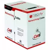 Netzwerkkabel TECHLY Cat6 U/UTP ITP6-CCA-305-BL, 305 m, 23 AWG massiv, 250 MHz, blau, PVC-Mantel