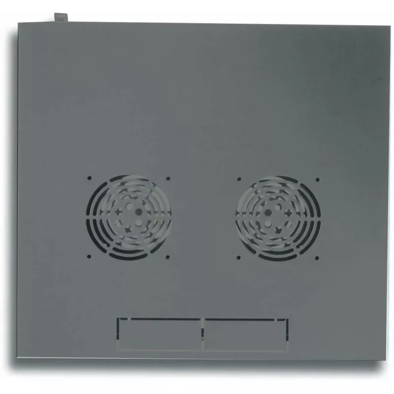 Techly Wandgehäuse 19 6U D450 schwarz montiert I-CASE EL-1006B45