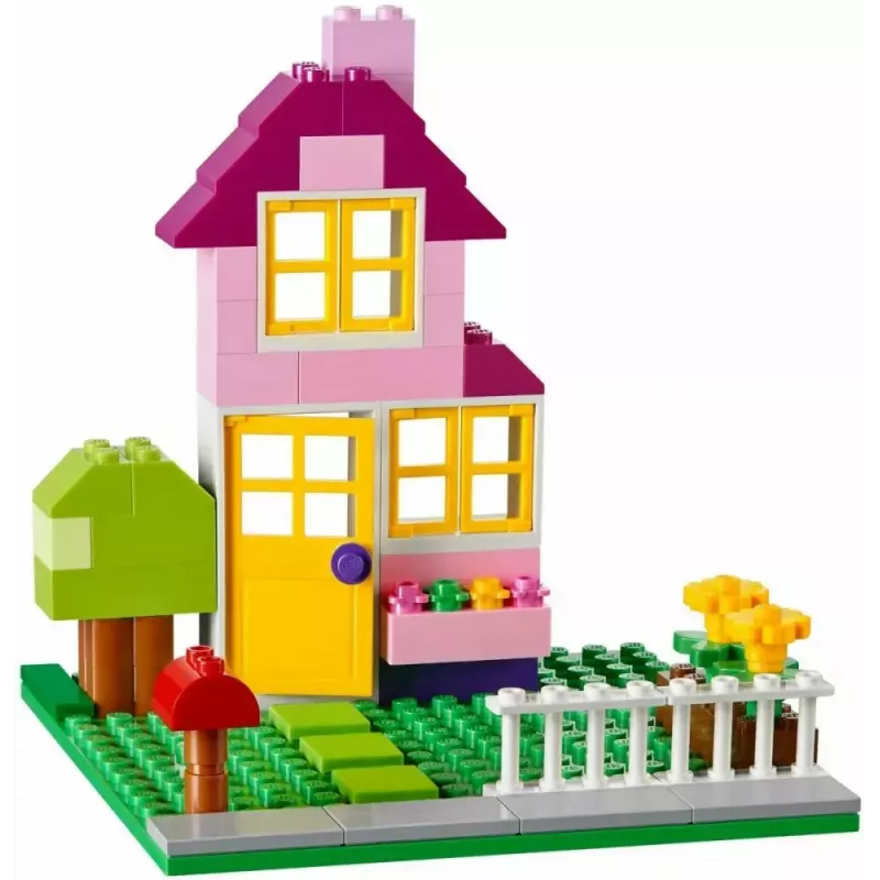 Bauset LEGO Classic 10698 — 790 Teile, mehrfarbig, 33 Farben, inklusive grüner Grundplatten und Zubehör