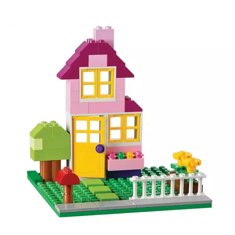 Bauset LEGO Classic 10698 — 790 Teile, mehrfarbig, 33 Farben, inklusive grüner Grundplatten und Zubehör
