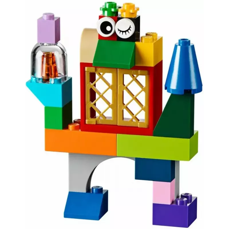 Bauset LEGO Classic 10698 — 790 Teile, mehrfarbig, 33 Farben, inklusive grüner Grundplatten und Zubehör