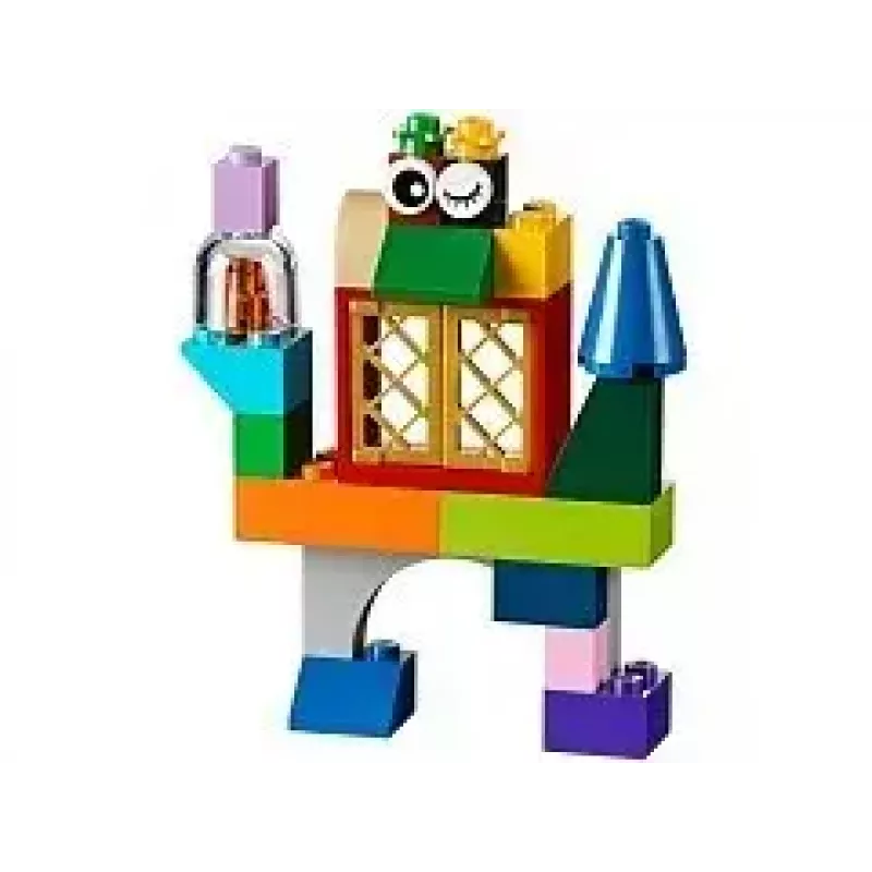 Bauset LEGO Classic 10698 — 790 Teile, mehrfarbig, 33 Farben, inklusive grüner Grundplatten und Zubehör