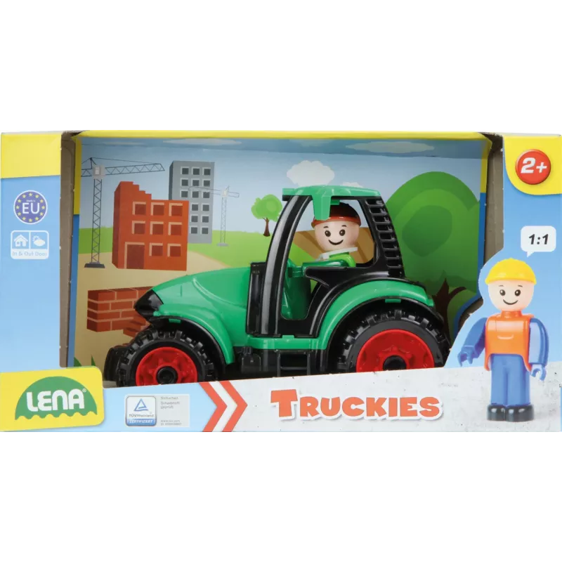 Lena Truckies Traktor, Traktor, 2 Jahr(e), Kunststoff, Schwarz, Grün