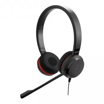 Jabra Evolve 20SE MS Stereo, Kabelgebunden, Büro/Callcenter, 150 - 7000 Hz, 132 g, Headset, Schwarz