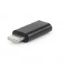 Gembird A-USB-CF8PM-01 Kabeladapter USB Typ-C 8-Pin auf..., Schwarz