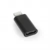 Gembird A-USB-CF8PM-01 Kabeladapter USB Typ-C 8-Pin auf..., Schwarz