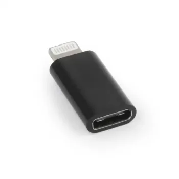 Gembird A-USB-CF8PM-01 Kabeladapter USB Typ-C 8-Pin auf..., Schwarz