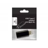 Gembird A-USB-CF8PM-01 Kabeladapter USB Typ-C 8-Pin auf..., Schwarz