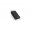 Gembird A-USB-CF8PM-01 Kabeladapter USB Typ-C 8-Pin auf..., Schwarz