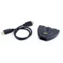 HDMI-Schnittstellen-Hub Gembird DSW-HDMI-35 — 3 Anschlüsse, HDMI, 0,5 m Kabel, schwarz