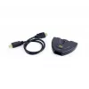 HDMI-Schnittstellen-Hub Gembird DSW-HDMI-35 — 3 Anschlüsse, HDMI, 0,5 m Kabel, schwarz