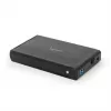 GEMBIRD Externes USB 3.0 Gehäuse 3,5 Zoll – Schwarz
