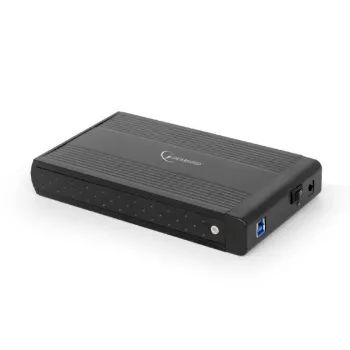 GEMBIRD Externes USB 3.0 Gehäuse 3,5 Zoll – Schwarz