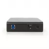 GEMBIRD Externes USB 3.0 Gehäuse 3,5 Zoll – Schwarz