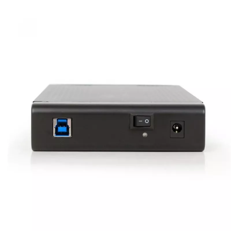 GEMBIRD Externes USB 3.0 Gehäuse 3,5 Zoll – Schwarz