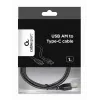 GEMBIRD USB 2.0 Typ-A auf USB Typ-B Kabel 1m, Schwarz