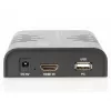 DIGITUS HDMI KVM Extender, 120 m über Netzwerkkabel (Cat 5, 5E, 6), Full HD, 1080p