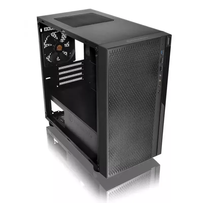 PC-Gehäuse Thermaltake Versa H18 Micro Tower Schwarz