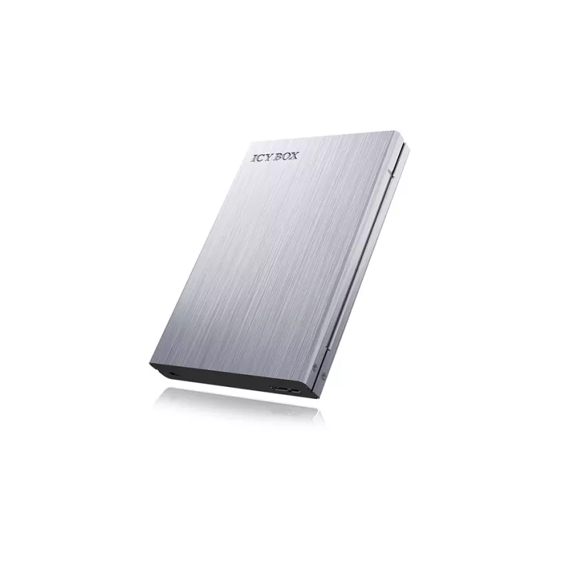 ICY BOX IB-241WP HDD/SSD-Gehäuse Anthrazit, Silber 2,5 Zoll