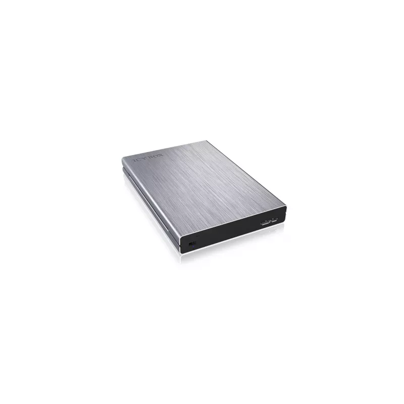 ICY BOX IB-241WP HDD/SSD-Gehäuse Anthrazit, Silber 2,5 Zoll