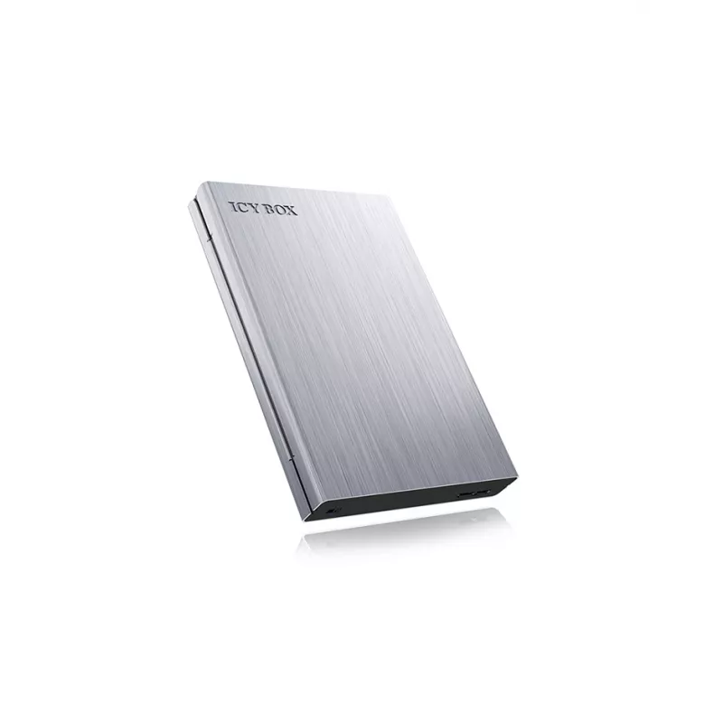 ICY BOX IB-241WP HDD/SSD-Gehäuse Anthrazit, Silber 2,5 Zoll