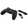 Kabelloses Gamepad ESPERANZA EGG112K 2,4 GHz für PC und PS3, USB-Empfänger, schwarz, 12 Tasten, analoge Sticks