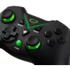 Kabelloses Gamepad ESPERANZA EGG112K 2,4 GHz für PC und PS3, USB-Empfänger, schwarz, 12 Tasten, analoge Sticks