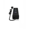 ICY BOX IB-HUB1409-U3 USB 3.2 Gen 1 (3.1 Gen 1) Type-A 5000 Mbit/s Schwarz