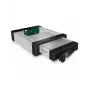 ICY BOX IB-129SSK-B 13,3 cm (5,25 Zoll) Einbaurahmen Schwarz